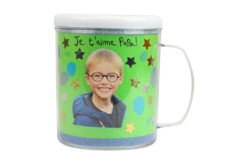 mug personnalisable - Plastique Transparent - 10doigts.fr - 2