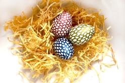 huevos dragón  - Huevos de Pascua creativo - 10doigts.fr