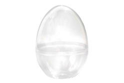Huevos sorpresas transparentes - 5 unidads - Huevos de Pascua creativo – 10doigts.fr