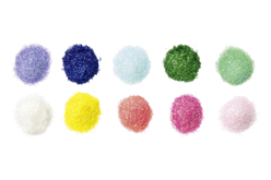 paillettes biodégradables 10 couleurs - Paillettes - 10doigts.fr - 2