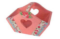 Wooden Heart Cut-Out Basket - 2 - Wooden Baskets - 10doigts.com - Wooden Baskets - 10doigts.fr