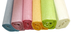 Crepe Paper - 6 Iridescent Colors - 2 - Crepe Paper - 10doigts.com - Crepe Paper - 10doigts.fr