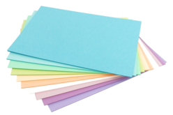Papier épais pastel A4 21 x 29,7 cm - 50 feuilles - Papiers Format A4 - 10doigts.fr