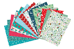 papiers de noël glacé - Papiers saisonniers - 10doigts.fr