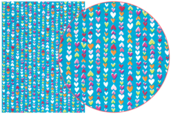 papiers decopatch petits coeurs - Papiers Décopatch - 10doigts.fr