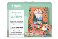 Paint by Numbers - Winter Garden 30 x 40 cm - Paint by Numbers - 10doigts.fr