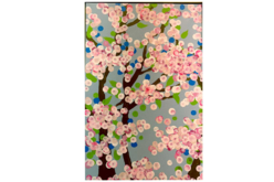 peinture cerisier du japon - Tampons mousse, éponges - 10doigts.fr - 2