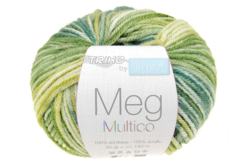 Ovillo de lana multicolor - Naturaleza - Hilo para tejer - 10doigts.fr