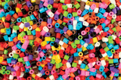 Abalorios para planchar opacos multicolores - Abalorios para planchar 5 mm – 10doigts.fr