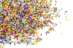 Perles de rocaille opaques, couleurs assorties - 9000 perles - Perles Rocaille - 10doigts.fr - 2