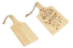 Planche à découper avec poignée - Objets bois pour la cuisine - 10doigts.fr