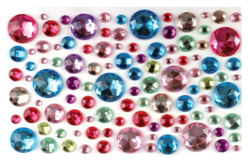 Planche strass multicolores - Strass : apportez de l'éclat à toutes vos créations - 10doigts.fr