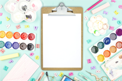 Clipboard - A4 Drawing Board - 2 - Drawing Accessories - 10doigts.com - Drawing Accessories: Essential Tools for Young Artists - 10doigts.fr