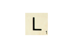 Maxi Wooden Scrabble Letter - 10 cm - 2 - Wood Letters - 10doigts.com - Wood Letters - 10doigts.fr