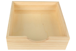 PLATEAU bois serviettes - Objets bois pour la cuisine - 10doigts.fr
