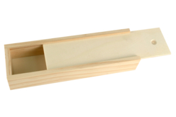 plumier en bois naturel - Boîtes en bois - 10doigts.fr