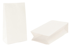 bolsas de papel kraft blanco - Papiers cadeaux et sacs - 10doigts.fr