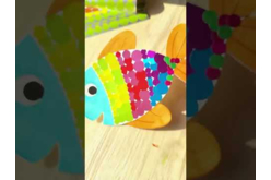 Peces para decorar + gomets - 6 pcs - Kits creativos de Pascua – 10doigts.fr - 2