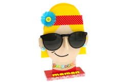 Porte-lunettes fête des mères - Cadeaux pour le bureau de papa : personnalisez son espace de travail - 10doigts.fr - 2