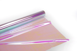 rollo iridiscente transparente - Papeles de regalo - 10doigts.fr