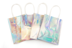bolsa holográfica irisada - Papiers cadeaux et sacs - 10doigts.fr - 2