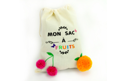 sac marché  - Coton, lin - Textiles - 10doigts.fr - 2