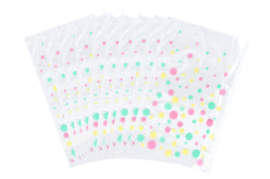 sachets crustal à pois - Papiers cadeaux et sacs - 10doigts.fr