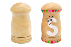 salière en bois - Objets bois pour la cuisine - 10doigts.fr