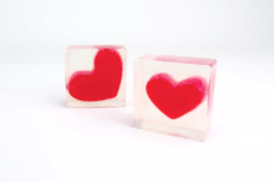 Jabones en forma de corazón - Bases de jabón - 10doigts.fr