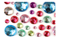strass adhésifs multicolores - Strass : apportez de l'éclat à toutes vos créations - 10doigts.fr - 2