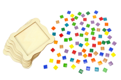 support mosaïques - Mosaïques en verre - 10doigts.fr - 2