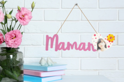 suspension MAMAN - Objets pour le bureau : personnalisez votre espace de travail - 10doigts.fr