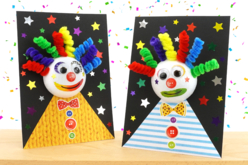 Cuadro payaso - Limpiapipas - 10doigts.fr