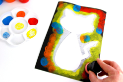 tampón plantilla pintura niños - Tampones de espuma, esponjas - 10doigts.fr