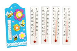 thermomètres à coller - Thermomètres à décorer et à fabriquer - 10doigts.fr