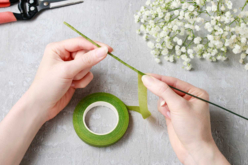 rafia verde - Hilo de aluminio - Accesorios Manualidades - 10doigts.fr