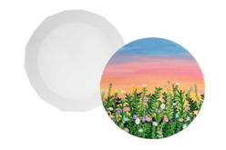 Round Stretched Canvas - 100% Cotton - Stretched Frames and Canvas Boards – 10doigts.fr
