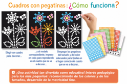 Tableros con gomets: ¿Cómo funciona? - Kits carteries - 10doigts.fr - 2