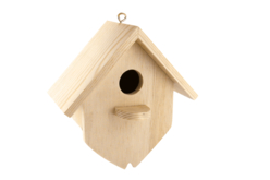 Nido de madera para colgar 15 cm - Nidos, comederos de madera – 10doigts.fr