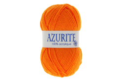 Ovillo Azurite 100 % acrílico - Naranja - Hilo para tejer – 10doigts.fr
