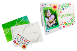 Kit 6 frames "I love you" + stickers - Mother's Day Cards – 10doigts.fr