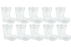 10 Botas de plástico transparente - Formas a garnir - Plastique – 10doigts.fr