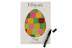 marco mosaico de Pascua - Actividades manuales DIY Pascua – 10doigts.fr