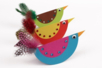 Pájaros a bascule - Plumas decorativas – 10doigts.fr