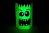 portalápices fosforescente - Actividades manuales Halloween – 10doigts.fr