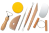 Modeling Tools for Pottery - 8 Pieces - 0 - Modeling Tools - 10doigts.com - Modeling Tools – 10doigts.fr