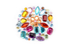 200 Strass rectangulares y gotas a juego - Strass – 10doigts.fr