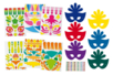 Carnival Masks Kit + Stickers - 6 Pieces - 2 - Carnival Masks - 10doigts.com - Carnival Masks – 10doigts.fr