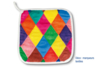 White Cotton Oven Glove with Quilted Stitching - 3 - Cotton, Linen - Textiles - 10doigts.com - Cotton, Linen - Textiles – 10doigts.fr
