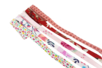 5 Biais coton Liberty rojo - Cintas y sesgos – 10doigts.fr